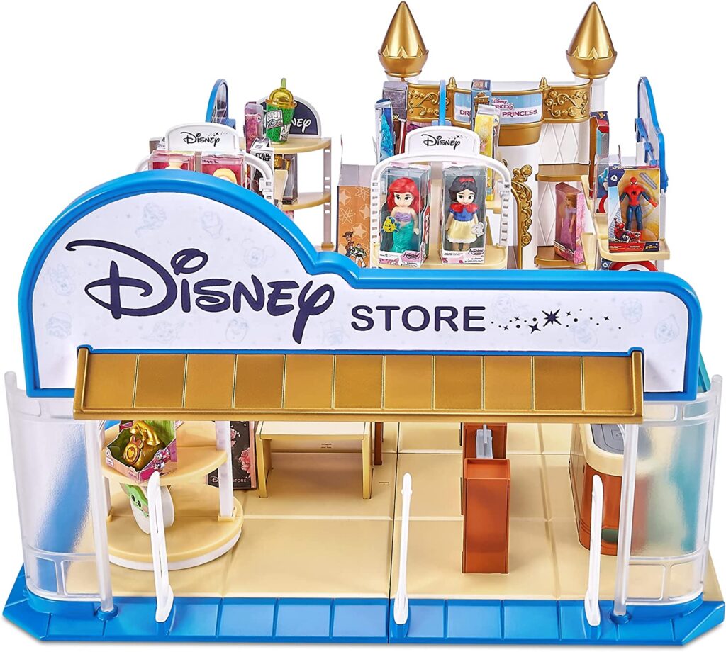 5 Surprise Disney Store Playset Series 1 by ZURU Disney Mini Brands Toy